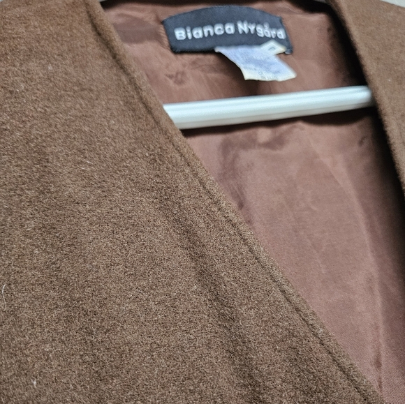 Brown Bianca Nygård Vest in size S - Picture 3 of 3